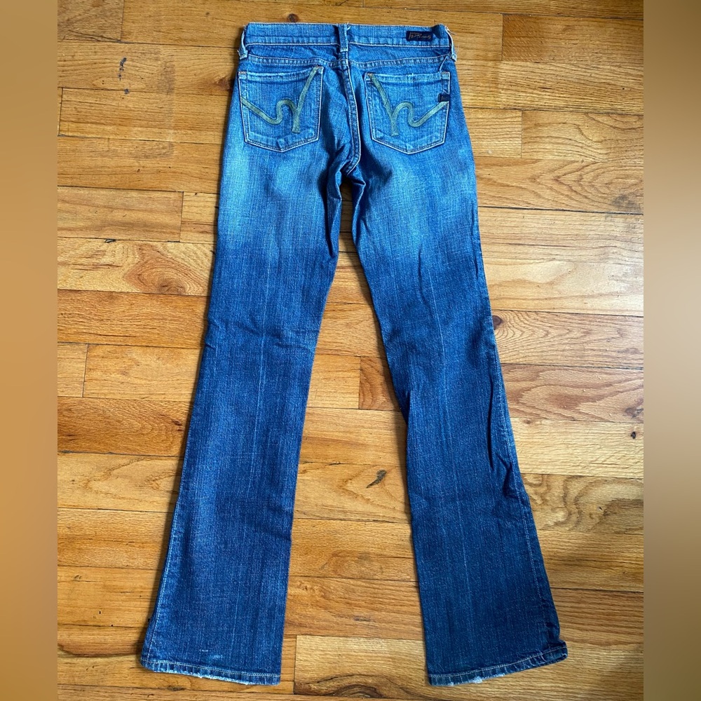 Citizens of Humanity Kelly #085 Low Rise Bootcut Jeans Size 24 Medium Wash